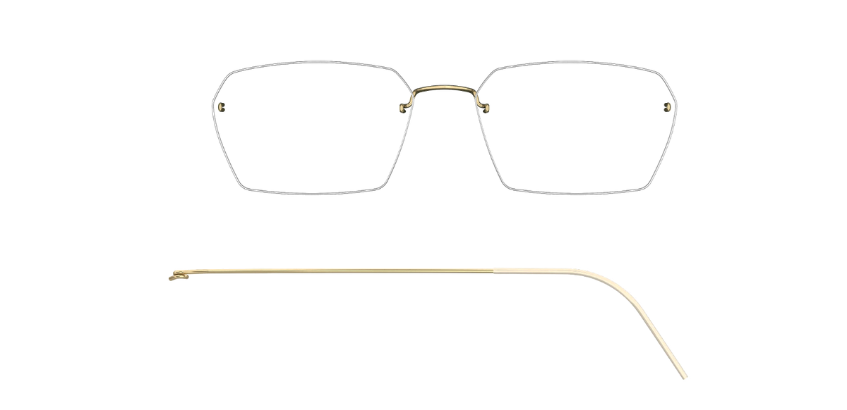Lindberg SPIRIT TITANIUM RIMLESS WITH BASIC TEMPLE Eyeglasses - Temple Detail