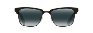 Gazal Eyecare Shop Maui Jim Sunglasses Kawika - Black Gloss with Antique Pewter