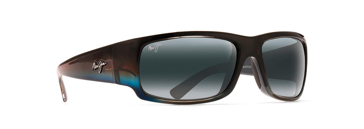 Maui Jim World Cup sunglasses in Marlin, angled view