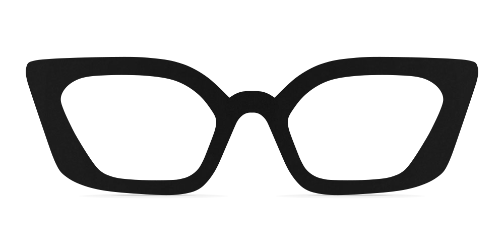 Nina Mûr Victoria eyeglasses in Black — handcrafted Madrid birch wood frame