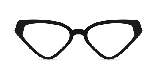 Nina Mûr Izorne eyeglasses in Black — handcrafted Madrid birch wood frame