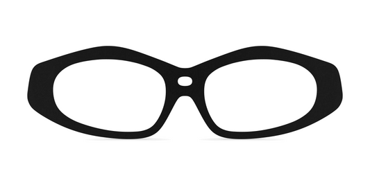 Nina Mûr Alaric eyeglasses in Black — handcrafted Madrid birch wood frame