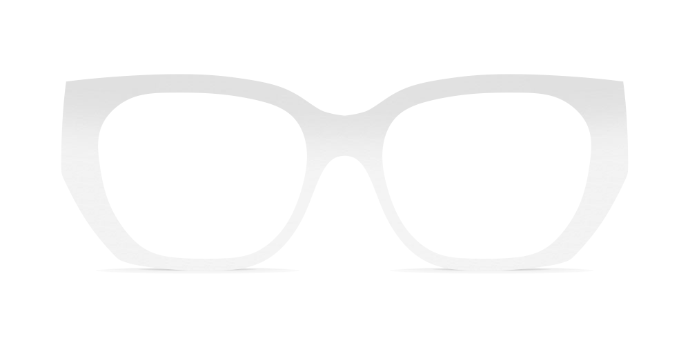Nina Mûr Marta eyeglasses in White High Gloss — handcrafted Madrid birch wood frame