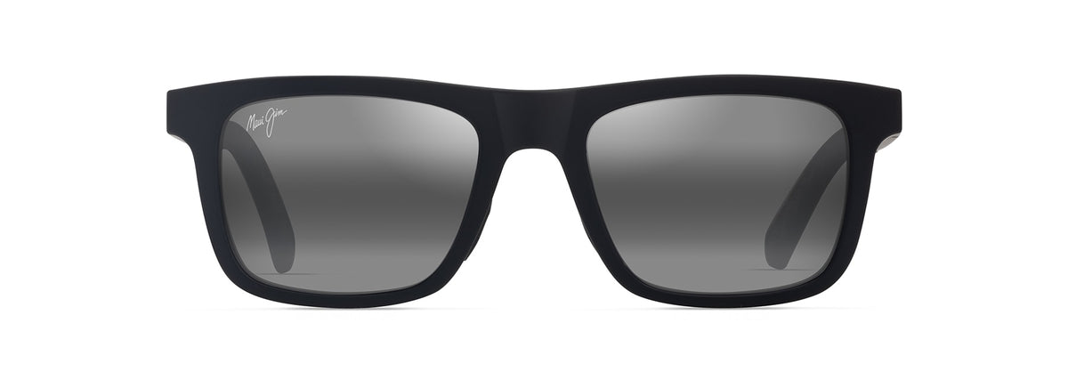 Maui Jim Moaka sunglasses in Matte Black, front view