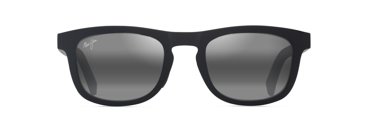 Maui Jim Aliali sunglasses in Matte Black, front view