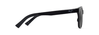 Maui Jim Owelo sunglasses in Shiny Black, side view