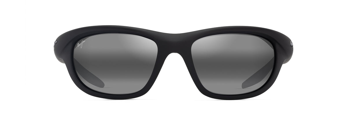 Maui Jim Haulani sunglasses in Matte Black, front view