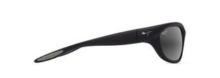 Maui Jim Haulani sunglasses in Matte Black, side view