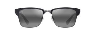 Maui Jim Kawika XL sunglasses in Shiny Black, front view