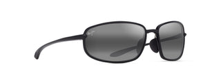 Maui Jim Ho'okipa R Lite sunglasses in Shiny Black, angled view