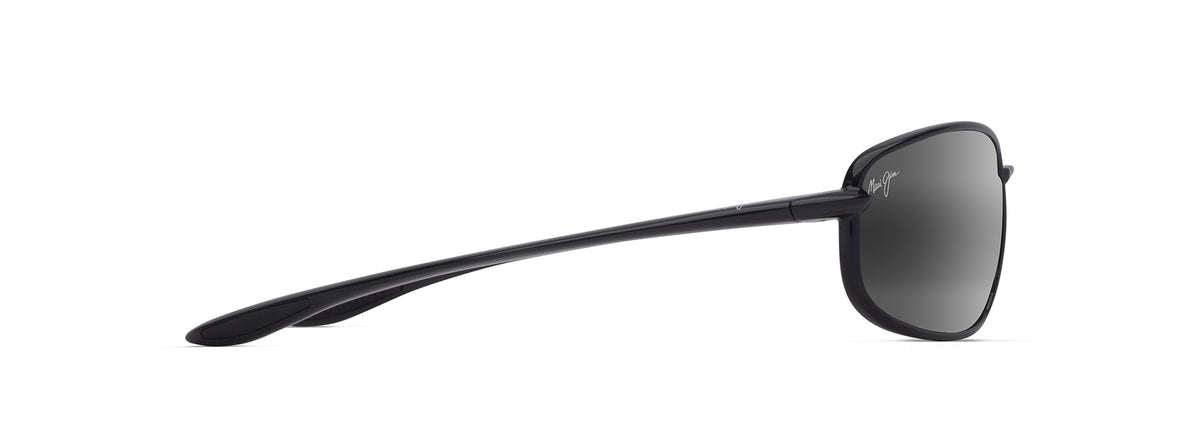 Maui Jim Ho'okipa R Lite sunglasses in Shiny Black, side view