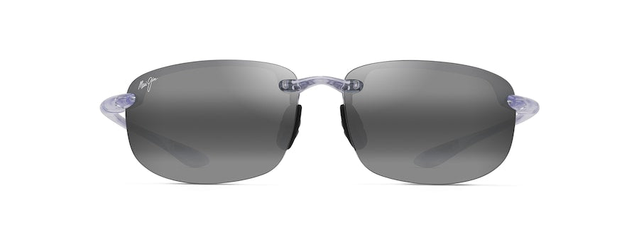 Maui Jim Ho'okipa sunglasses in Shiny Crystal, front view