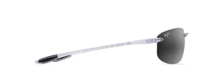 Maui Jim Ho'okipa sunglasses in Shiny Crystal, side view