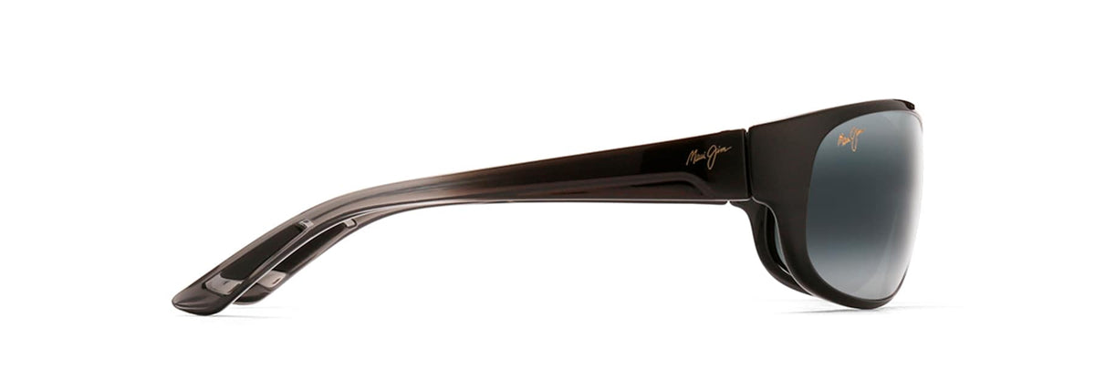 Maui Jim Twin Falls sunglasses in Gloss Black Fade, side view