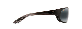 Maui Jim Twin Falls sunglasses in Gloss Black Fade, side view