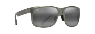 Maui Jim Red Sands sunglasses in Matte Greyish-Green, angled view
