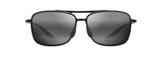 Maui Jim Kaupo Gap Sunglasses in BLACK - Front View