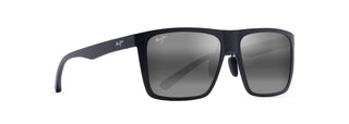 Maui Jim Honokalani Sunglasses in BLACK - Angled View