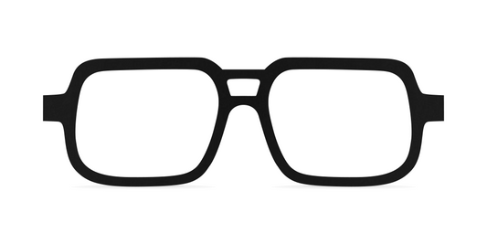 Nina Mûr Joaquin eyeglasses in Black — handcrafted Madrid birch wood frame