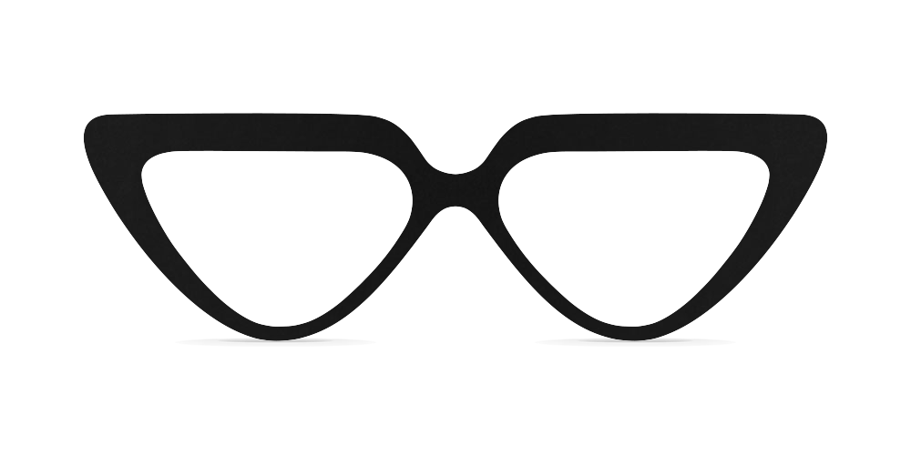Nina Mûr Simona eyeglasses in Black — handcrafted Madrid birch wood frame