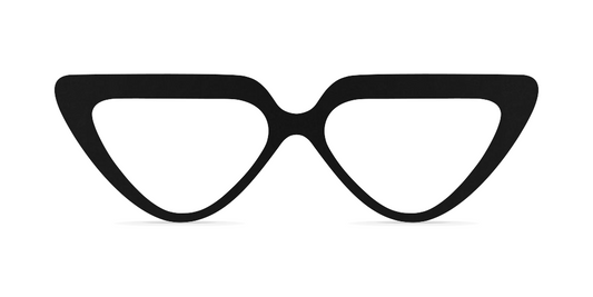 Nina Mûr Simona eyeglasses in Black — handcrafted Madrid birch wood frame
