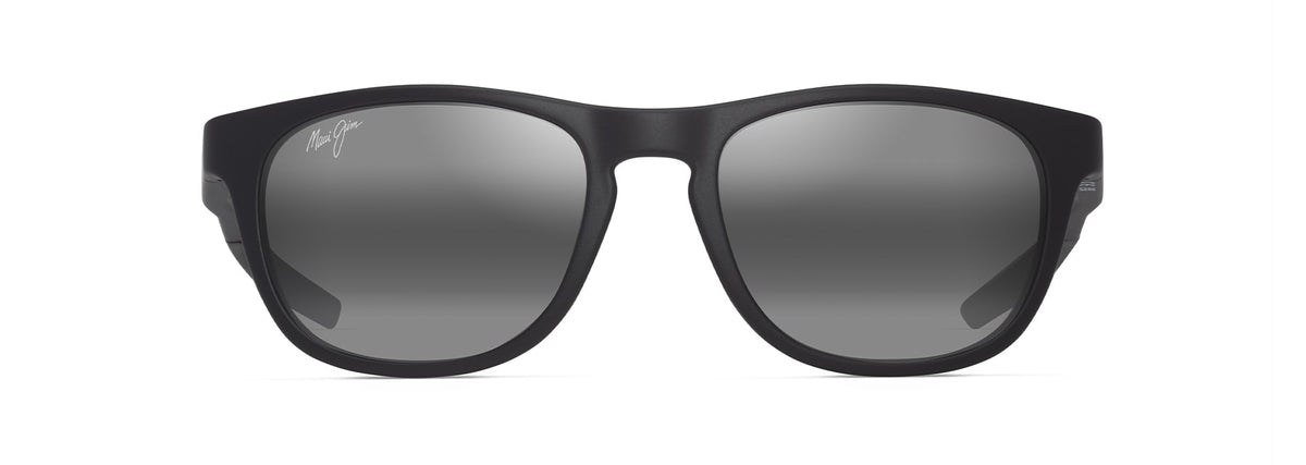 Maui Jim Melemele sunglasses in Matte Black, front view