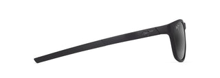 Maui Jim Melemele sunglasses in Matte Black, side view