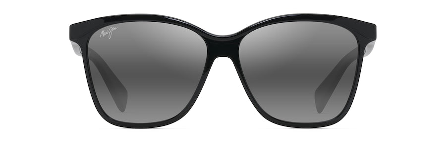 Maui Jim Liquid Sunshine Sunglasses in BLACK - Front View