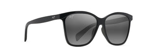 Maui Jim Liquid Sunshine Sunglasses in BLACK - Angled View