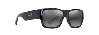 Maui Jim Ka'olu sunglasses in Shiny Black, angled view