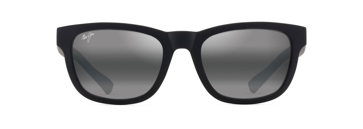 Maui Jim Kapi'i sunglasses in Matte Black, front view