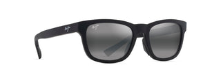 Maui Jim Kapi'i sunglasses in Matte Black, angled view