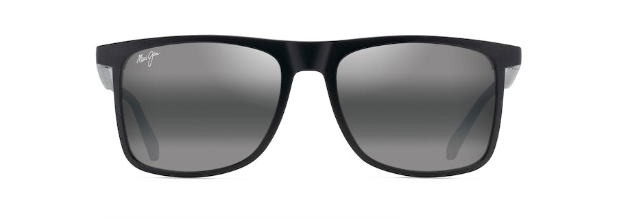 Maui Jim Makamae Sunglasses in BLACK - Front View