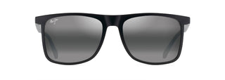 Maui Jim Makamae Sunglasses in BLACK - Front View