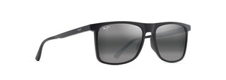 Maui Jim Makamae Sunglasses in BLACK - Angled View