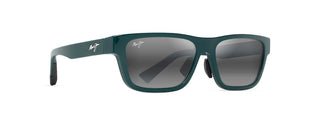 Maui Jim Keola Sunglasses in GREEN - Angled View
