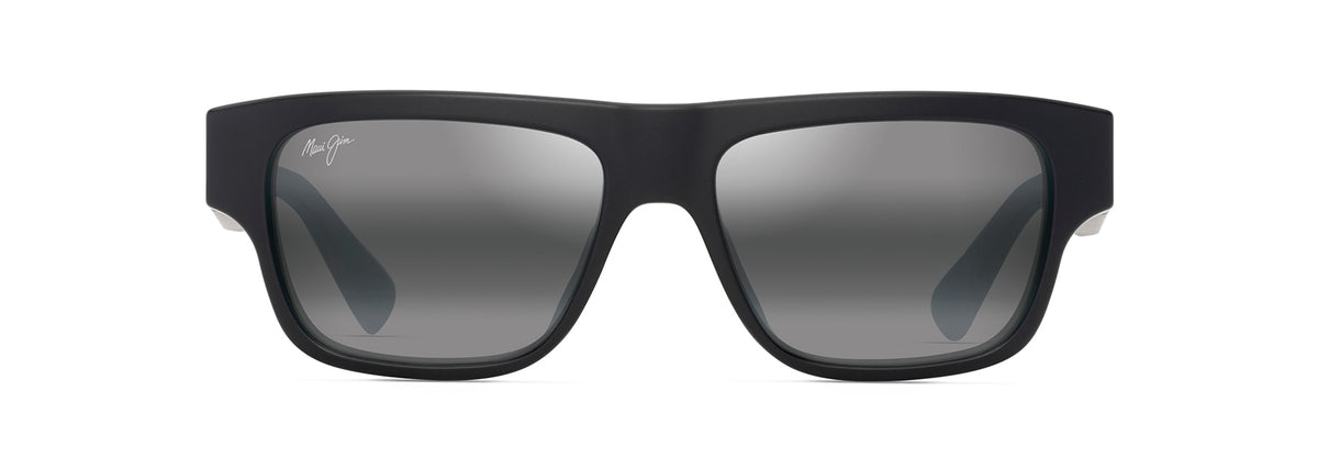 Maui Jim Kōkua sunglasses in Matte Black, front view