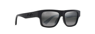 Maui Jim Kōkua sunglasses in Matte Black, angled view