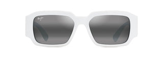 Maui Jim Kupale Sunglasses in WHITE - Front View