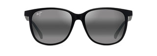 Maui Jim 'Ilikea Asian Fit sunglasses in Matte Black, front view