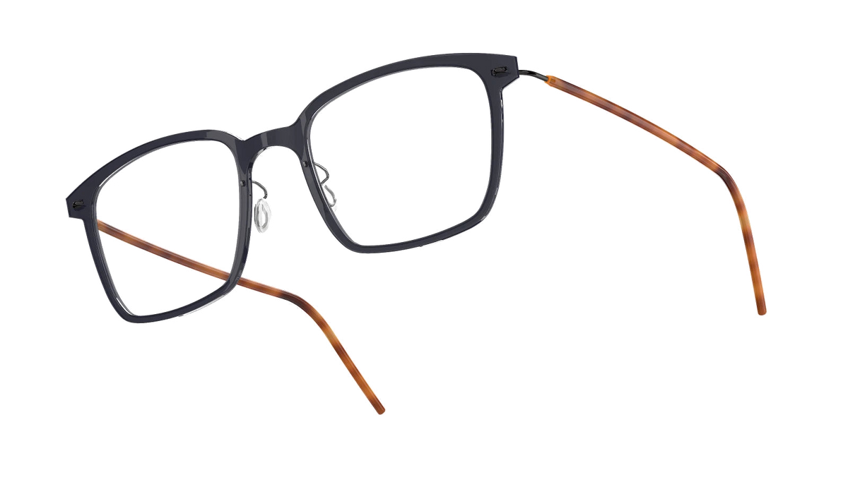 Lindberg NOW TITANIUM 6522 - Transparent Black & Tortoise - C06/PU9/K25 / 48-20