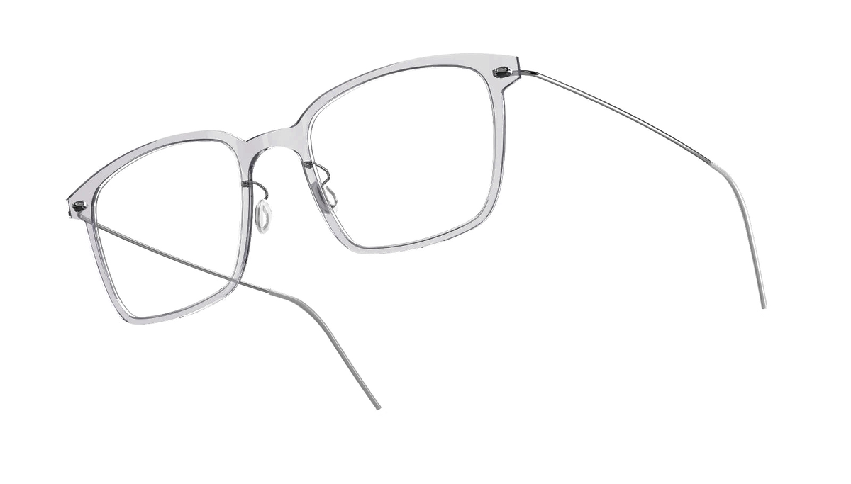 Lindberg NOW TITANIUM 6522 - Transparent & Silver - C07/P10 / 48-20