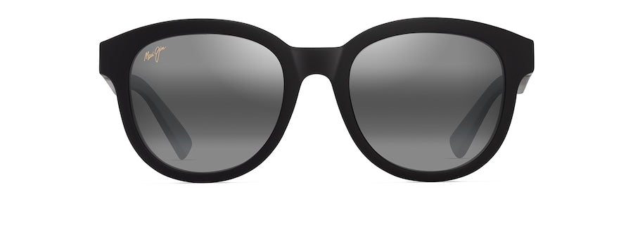 Maui Jim Ihupani AF Sunglasses in BLACK - Front View