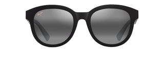 Maui Jim Ihupani AF Sunglasses in BLACK - Front View