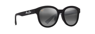 Maui Jim Ihupani AF Sunglasses in BLACK - Angled View