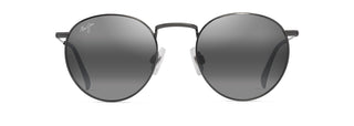 Maui Jim Pūkaua sunglasses in Shiny Dark Ruthenium, front view