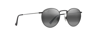 Maui Jim Pūkaua sunglasses in Shiny Dark Ruthenium, angled view