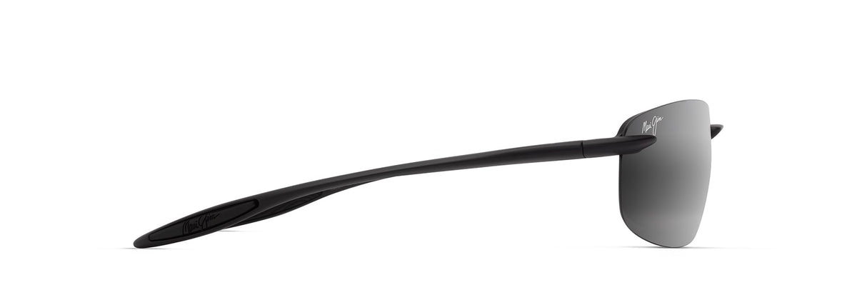 Maui Jim Hookipa Ultra sunglasses in Matte Black, side view