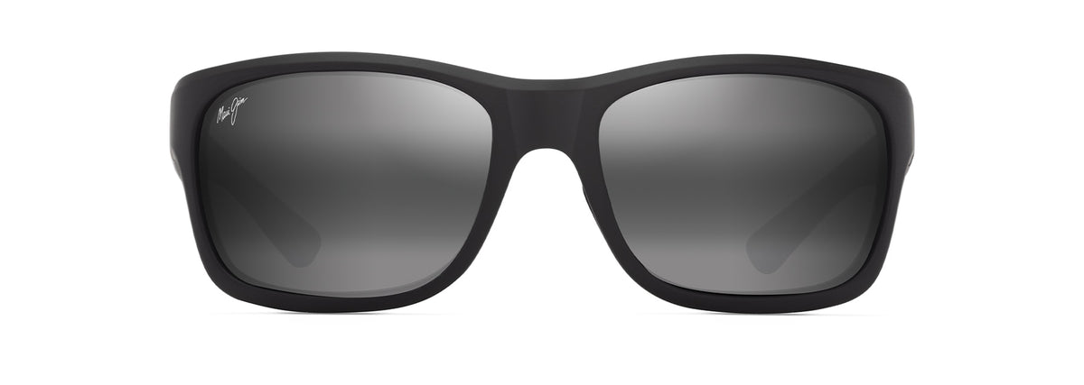 Maui Jim Ano Nui sunglasses in Matte Black, front view