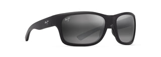 Maui Jim Ano Nui sunglasses in Matte Black, angled view